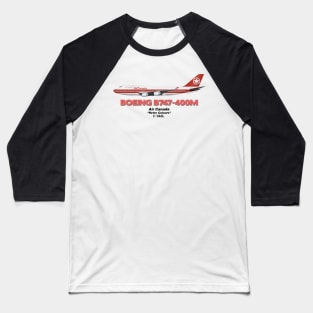 Boeing B747-400M - Air Canada "Retro Colours" Baseball T-Shirt